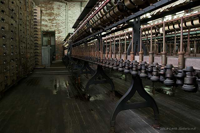 machinery in the Klotz Throwing Mill